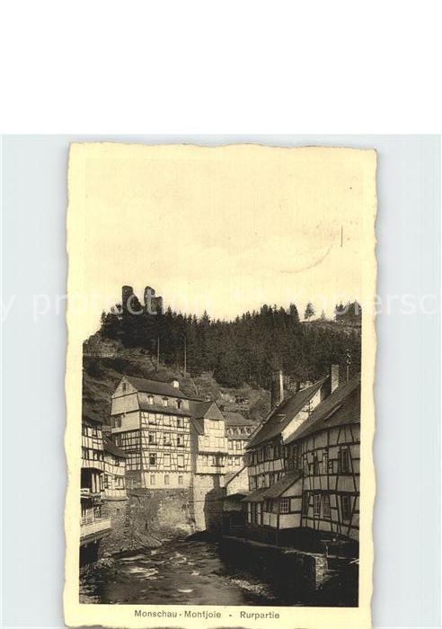 Monschau Montjoie NRW Rurpartie