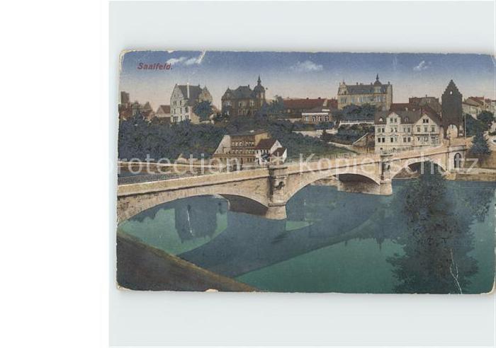 Saalfeld Saale Bruecke