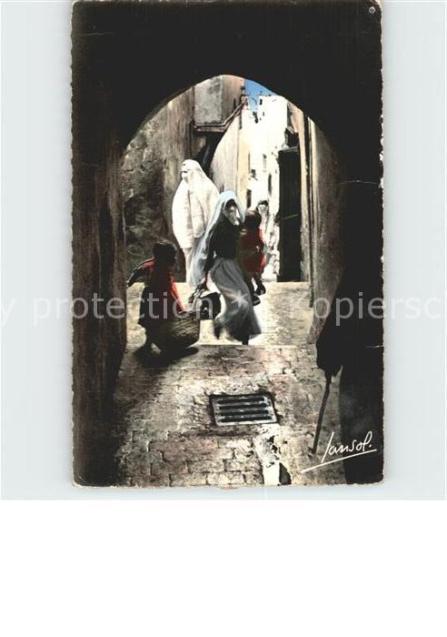Alger Algerien Gasse Frauen