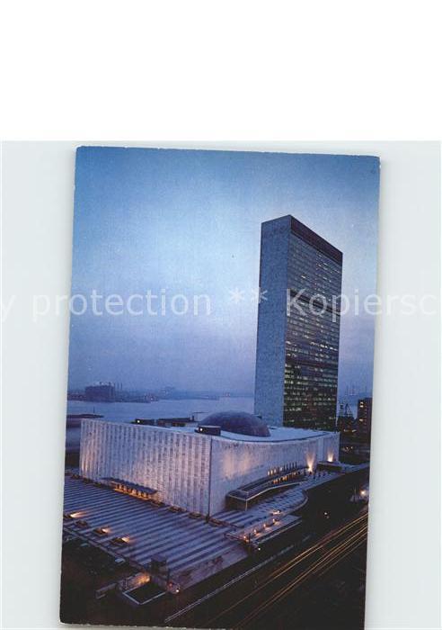 New York City United Nations Building East-River