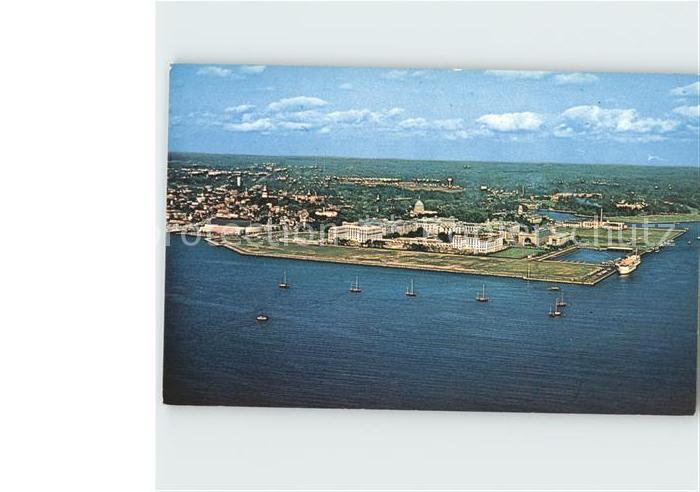 Annapolis Maryland Fliegeraufnahme U.S. Naval Academy