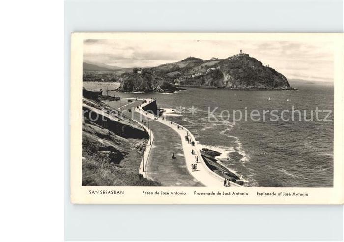 San Sebastian  Pais Vasco ES Passo de Jose Antonio
