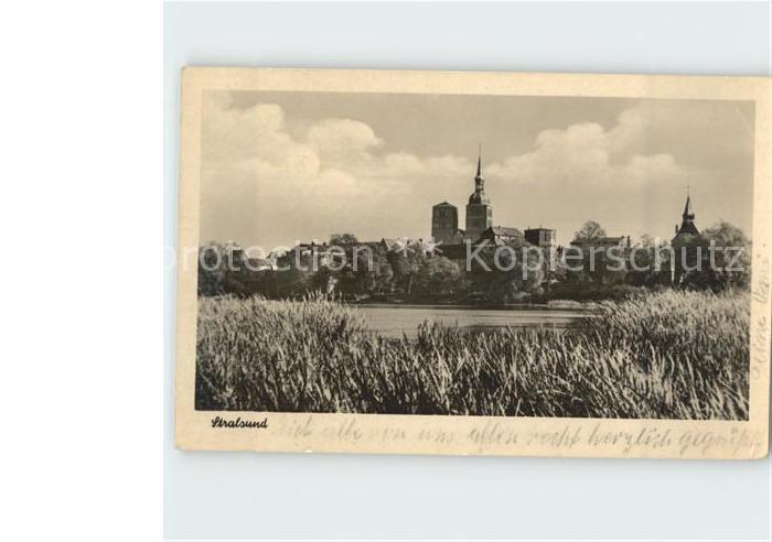 Stralsund Mecklenburg Vorpommern Partie am See