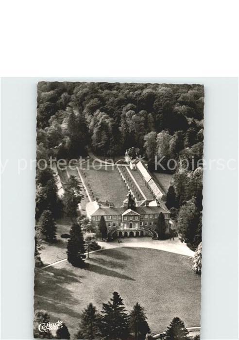 Foerch Schloss Favorite Fliegeraufnahme