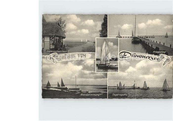 Duemmer Diepholz Niedersachsenhaus Anlegesteg Segelregatte