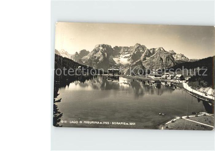 Lago di Misurina Sorapis