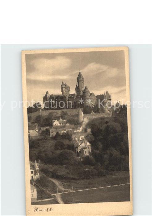 Braunfels Partie am Schloss