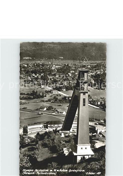 GARMISCH-PARTENKIRCHEN Bayern Olympia Skistadion Sprungschanze