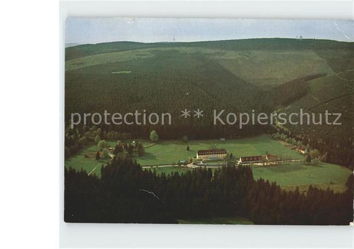 Zellerfeld Fliegeraufnahme Eisenbahnherheim Festenburg