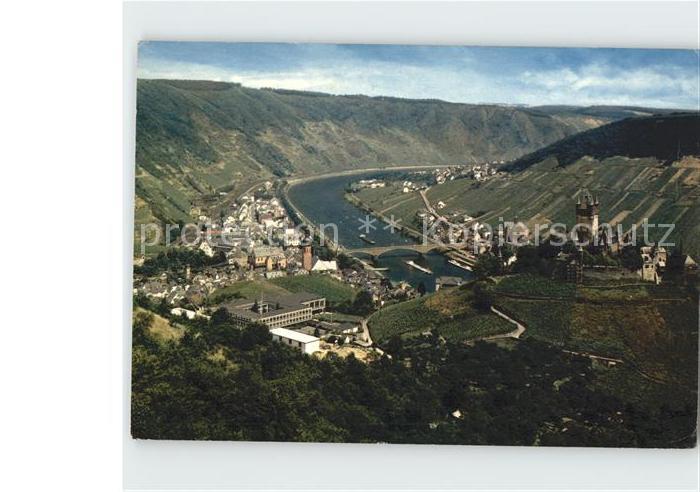 Cochem Mosel Fliegeraufnahme