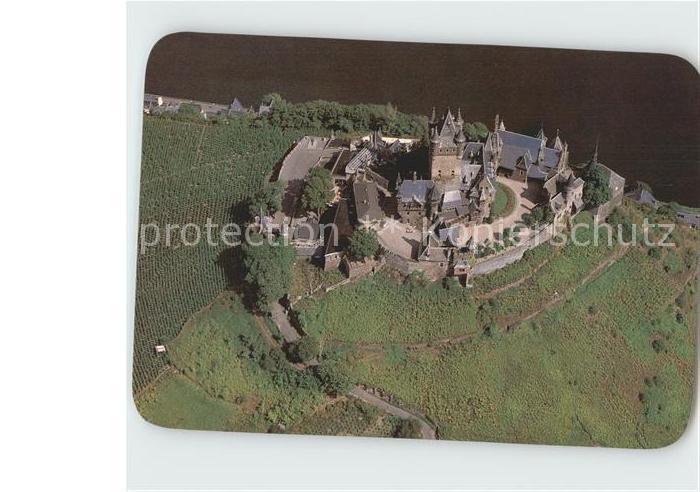 Cochem Mosel Fliegeraufnahme Reichsburg