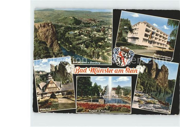 Bad Muenster Stein Ebernburg Baederhaus Kurpark Parksanatorium