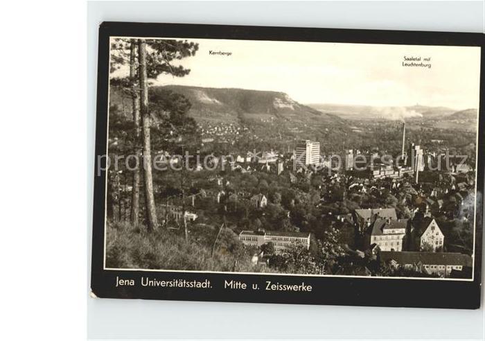 Jena Mitte mit Zeisswerke