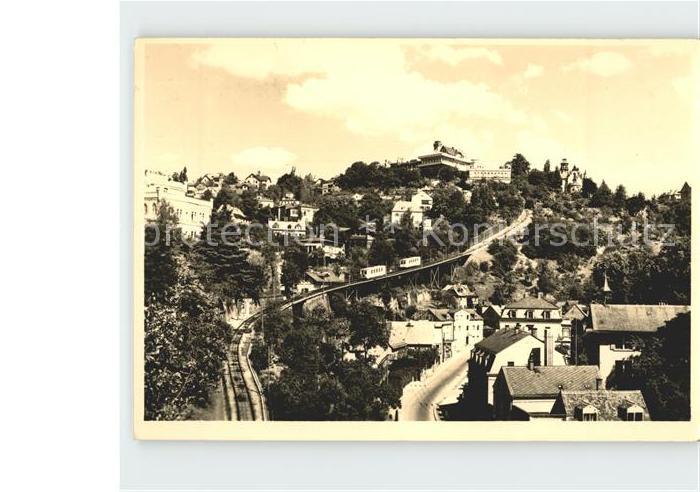 DRESDEN Elbe Standseilbahn Loschwitz-Weisser Hirsch