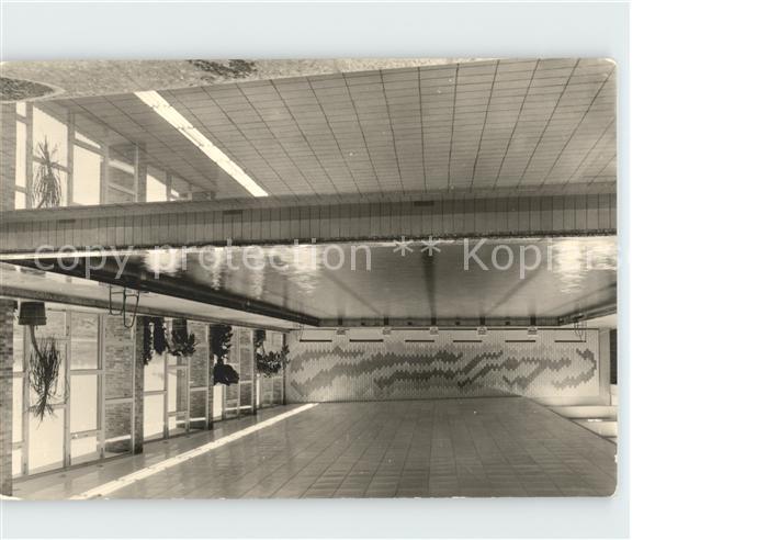 Waren Mueritz Klinik Erholungsheim Herbert Warnke Schwimmhalle