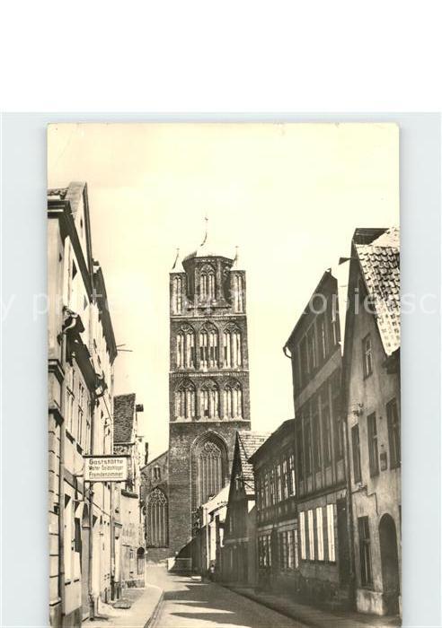Stralsund Mecklenburg Vorpommern Jakobikirche
