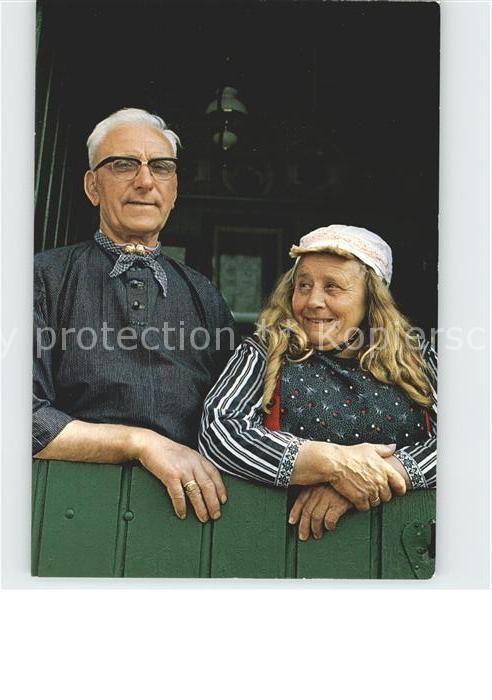 Marken altes Ehepaar