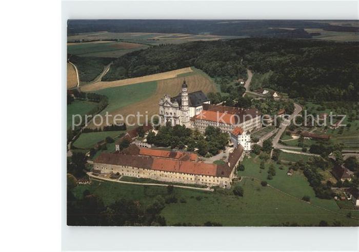 Neresheim Fliegeraufnahme Abtei