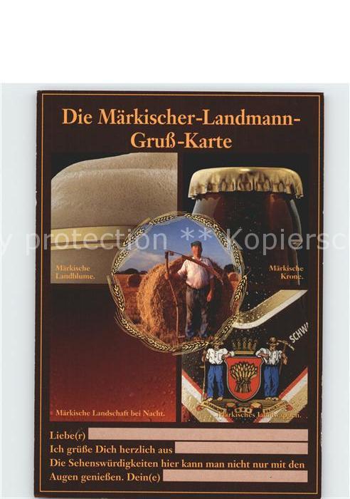 Maerkische Heide Maerkische Krone Landblume Bier