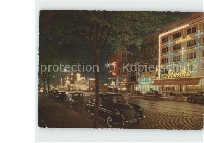 HAMBURG  CITY St. Pauli Reeperbahn bei Nacht