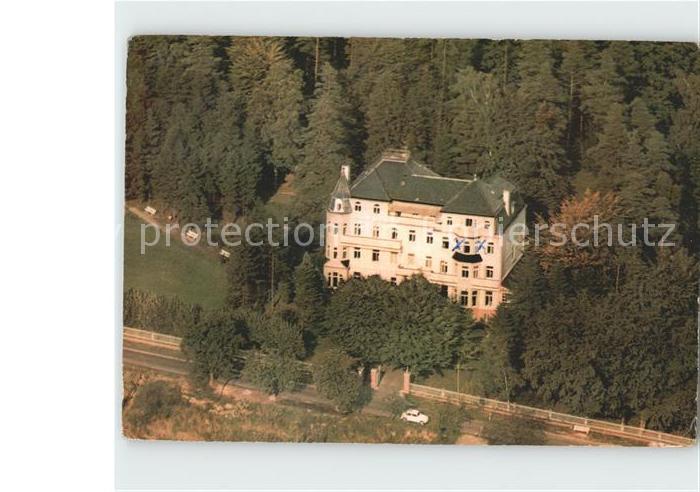 Wenzigerode Fliegeraufnahme Kurheim Haus Ebersberg