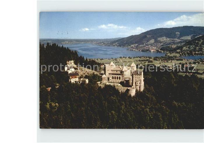 Kreuth Tegernsee Fliegeraufnahme Ringbergschloss