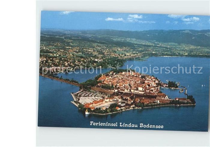 Lindau Bodensee Fliegeraufnahme