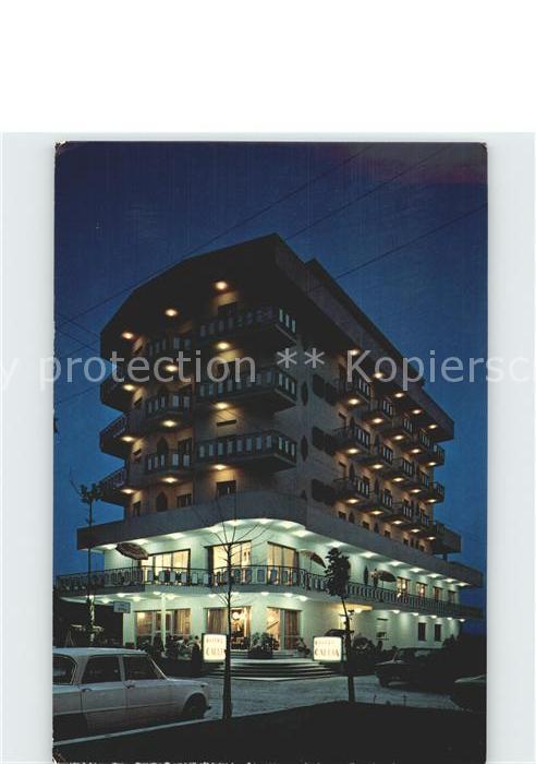 Igea Marina Hotel Gallia bei Nacht