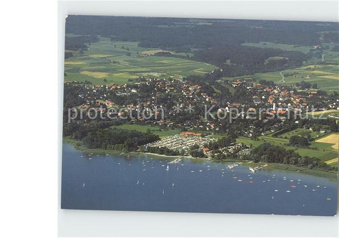 Utting Ammersee Fliegeraufnahme