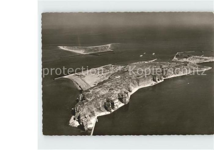 HELGOLAND Insel Schleswig-Holstein Fliegeraufnahme