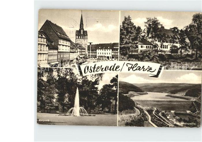 Osterode Harz Kurpark Tasperre Haus der Jugend