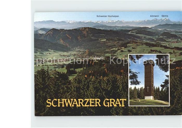 Allgaeu Region Schwarzer Grat Aussichtsturm