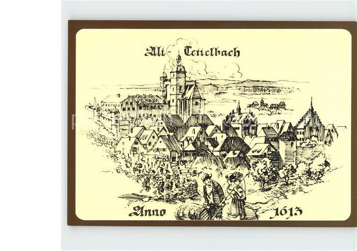 Dettelbach Alter Stich Gasthof Gruener Baum