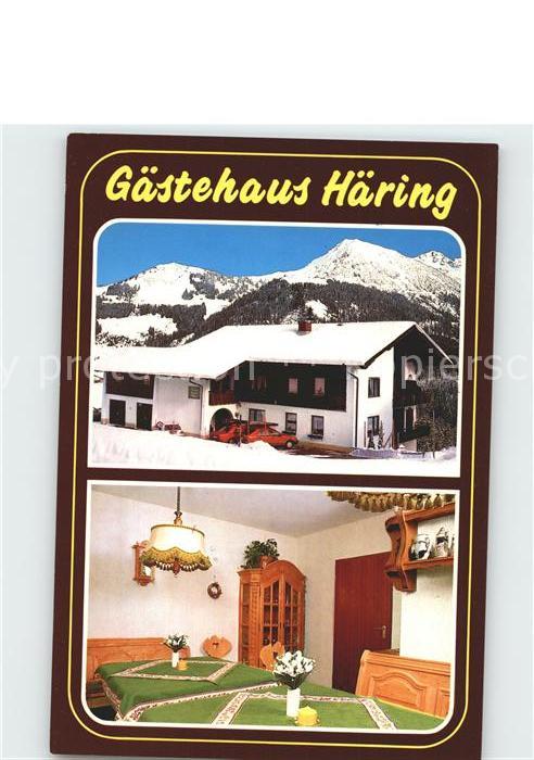 Mittelberg Kleinwalsertal Gaestehaus Haering