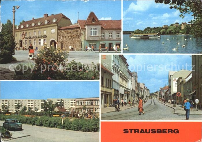Strausberg Brandenburg Grosse Strasse Am Straussee