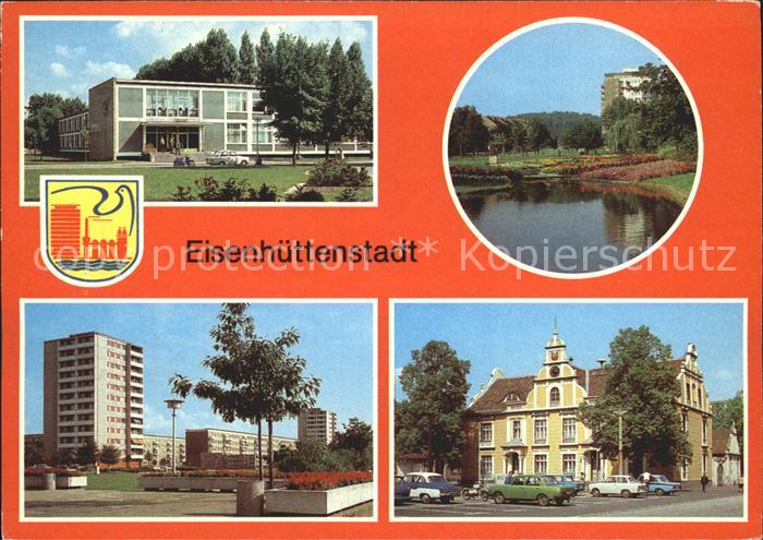 Eisenhuettenstadt Diehloer Strasse Lilienthal- Ring Marx- Engels- Platz