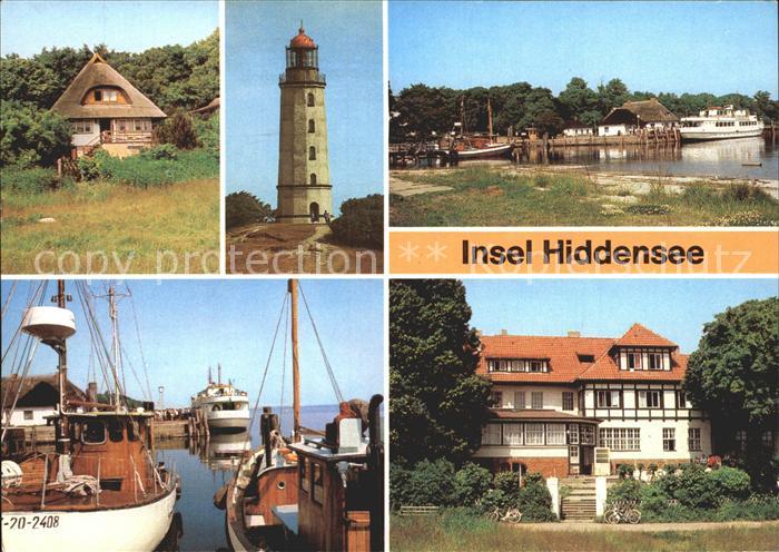 Insel Hiddensee Kloster Fischerhaus Leuchtturm