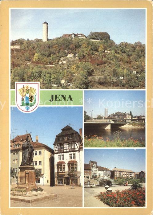 Jena Platz der Kosmonauten Saalebruecke