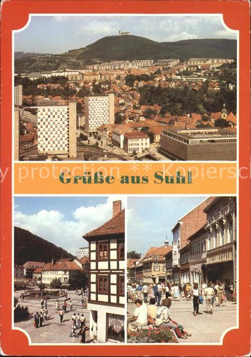 Suhl Thueringer Wald Dianabrunnen Steinweg