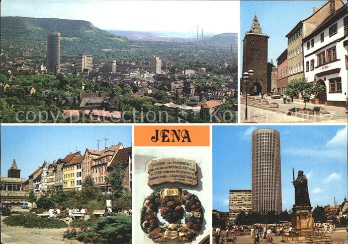 Jena Johannisstrasse Johannisturm Platz der Kosmonauten