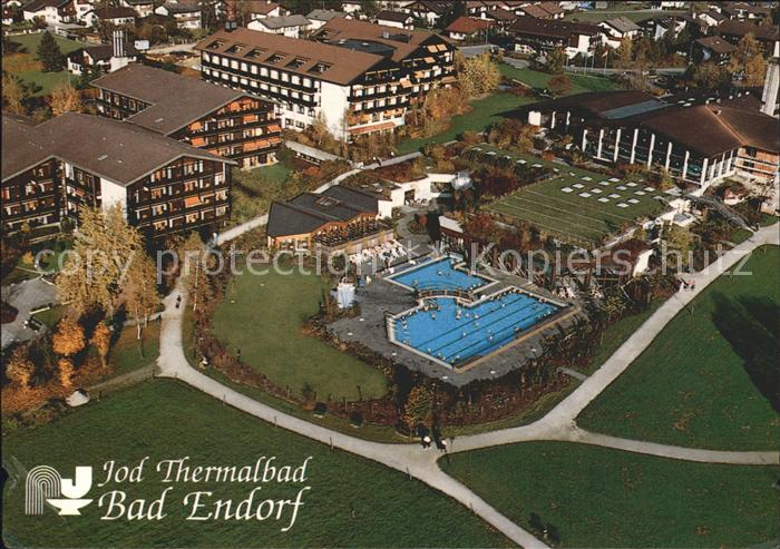 Bad Endorf Fliegeraufnahme Jod und Thermalbad