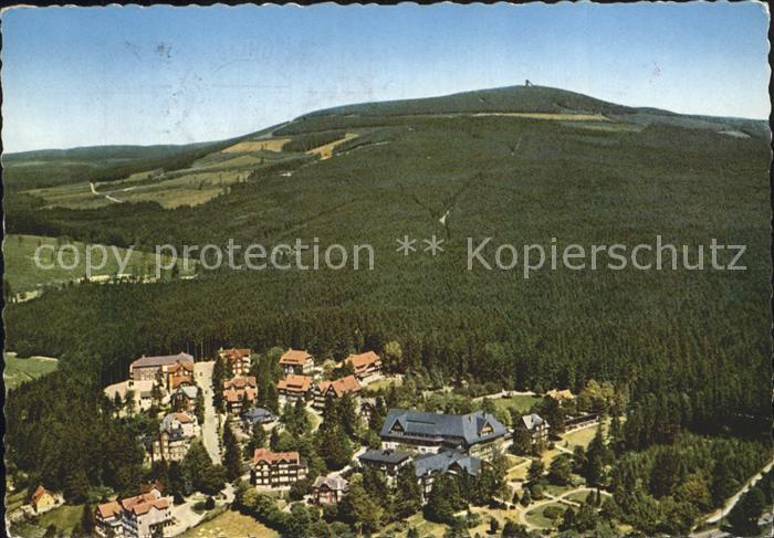 Braunlage Harz Fliegeraufnahme