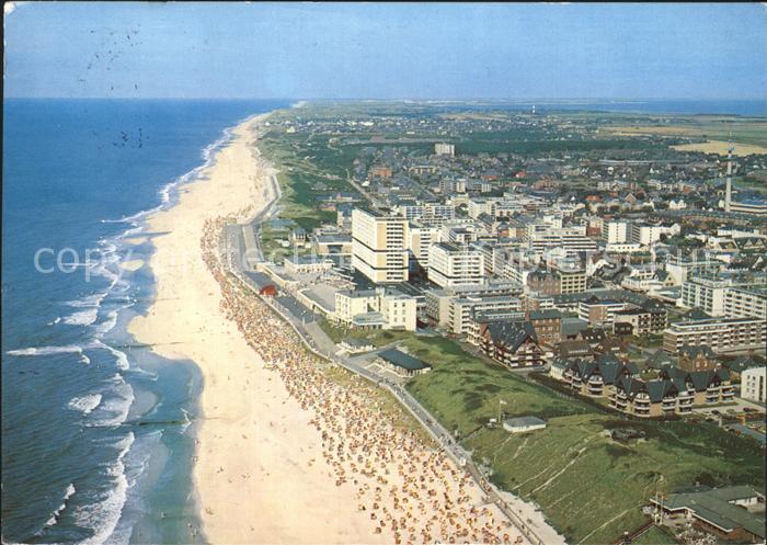 Westerland Sylt Fliegeraufnahme