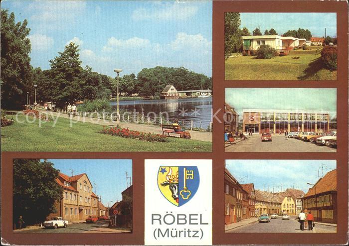 Roebel Mueritz promenade Erholungsheim Gasthaus Central