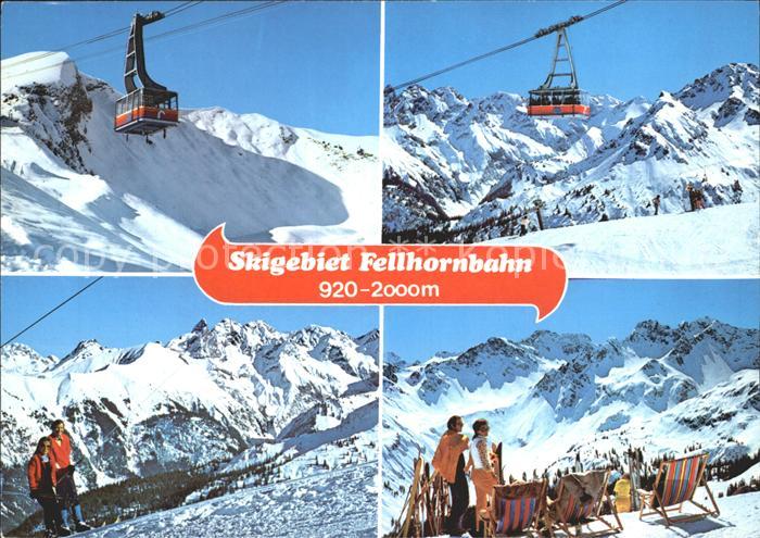 Fellhorn Skigebiet mit Lift