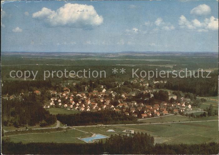 Koenigsfeld Schwarzwald Fliegeraufnahme