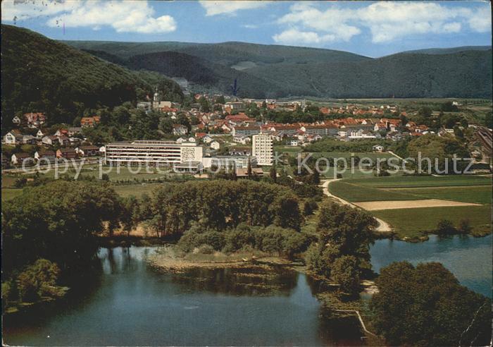 Bad Sooden-Allendorf Fliegeraufnahme Sanatorium Balzerborn