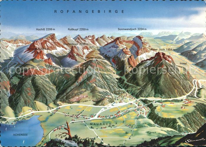 Maurach Tirol Rofangebirge