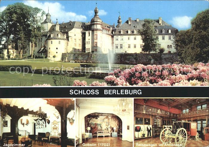Berleburg Bad Schloss Berleburg Jagtzimmer Reiswagen