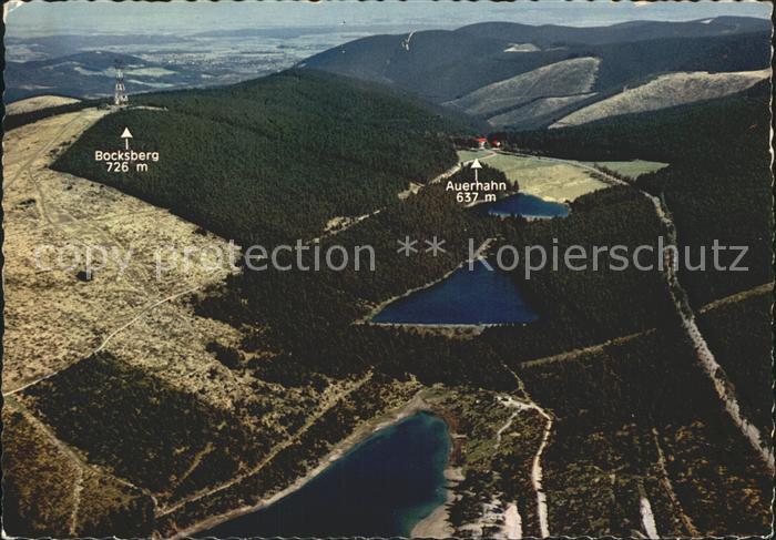 Hahnenklee-Bockswiese Harz Fliegeraufnahme Zum Auerhahn Bocksberg
